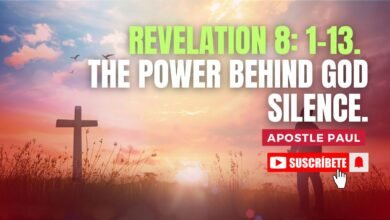 REVELATION 8 1-13. THE POWER BEHIND GOD SILENCE.