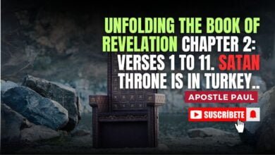 UNFOLDING THE BOOK OF REVELATION CHAPTER 2 VERSES 1 TO 11. SATAN THRONE IS IN TURKEY.